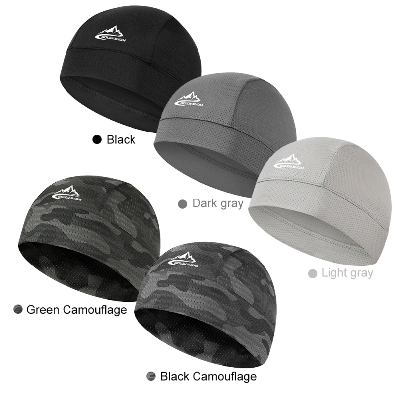 Skull Cap Helmet Liner - Bonnet de cyclisme respirant à séchage