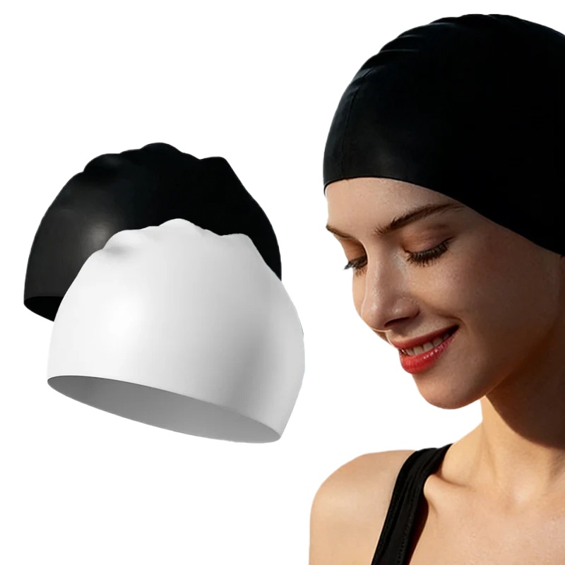 Swim Hat Silicone - Bonnet de bain en silicone pour