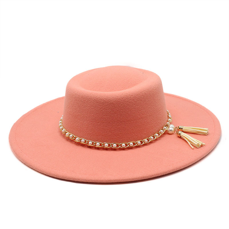 Fedora Hat Wool - Style britannique à la mode et