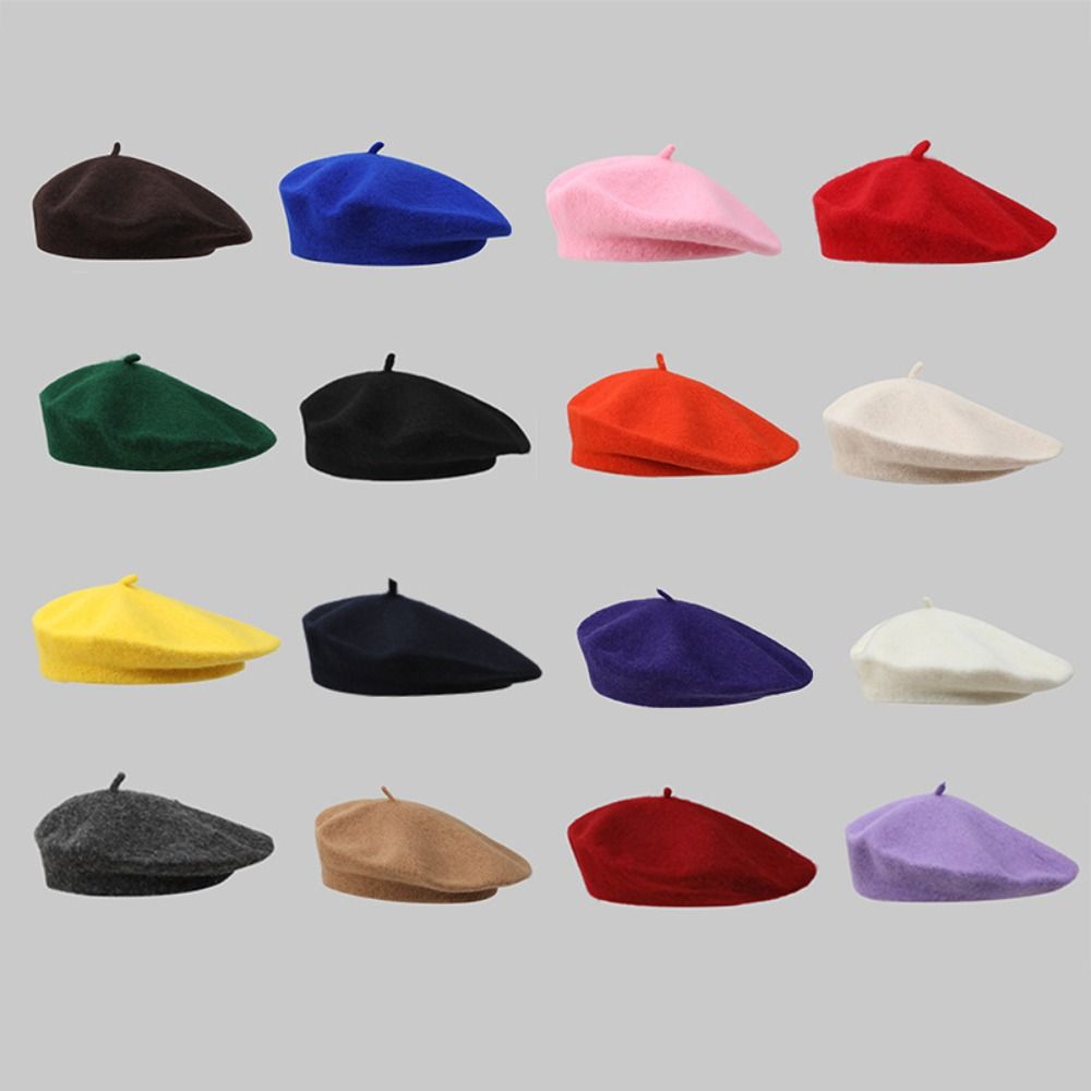 Bérets en laine chauds pour fe - Beret French Wool avis et prix
