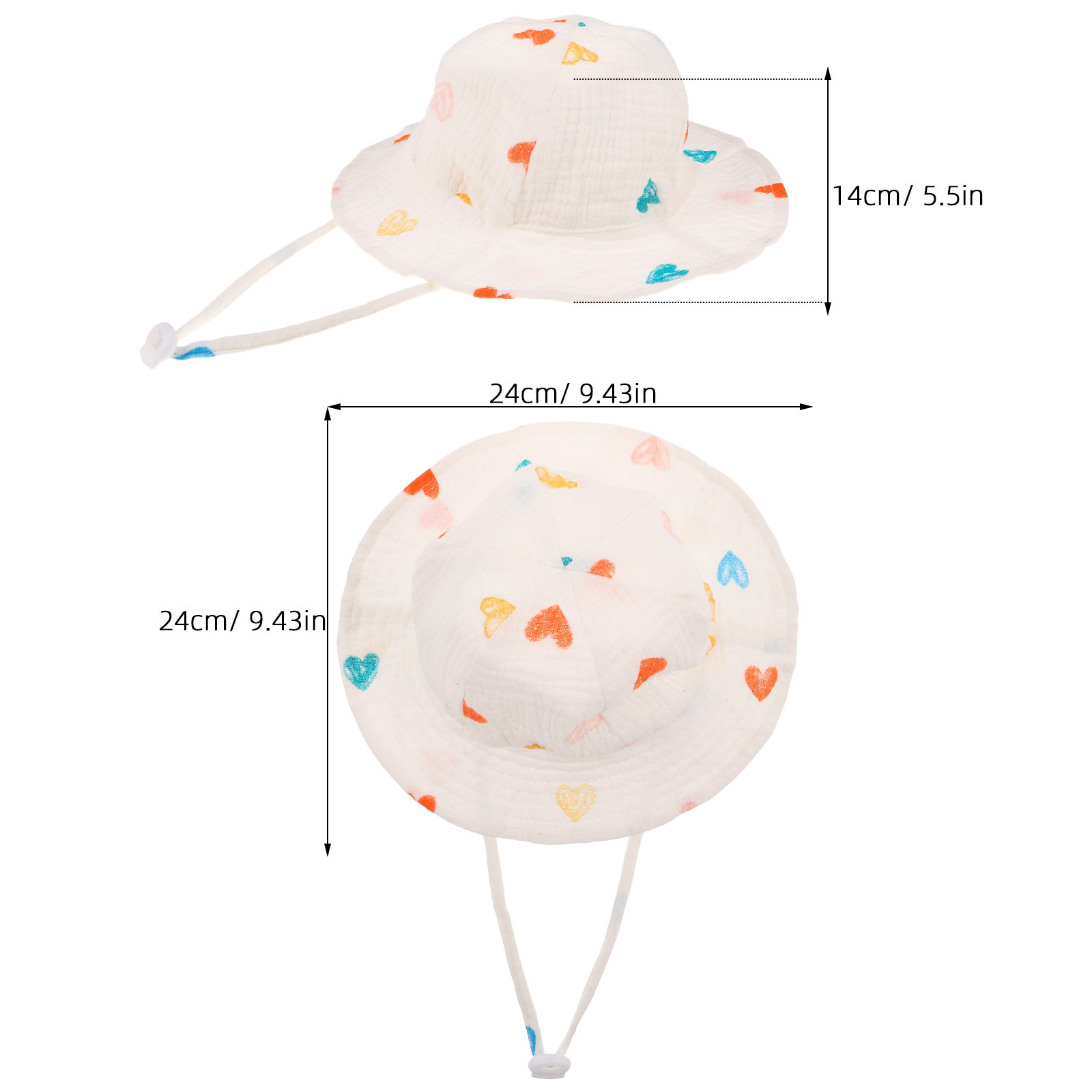 Chapeau de soleil pour bébé, e - Bucket Hat Cotton avis et prix