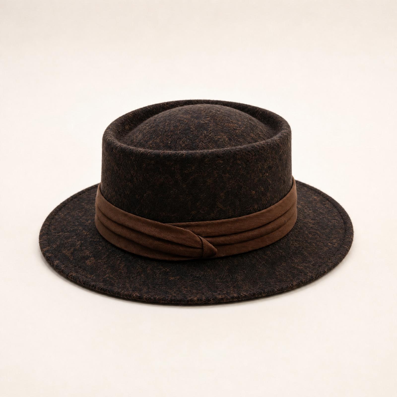 Chapeau en feutre de laine ave - Fedora Hat Wool avis et prix
