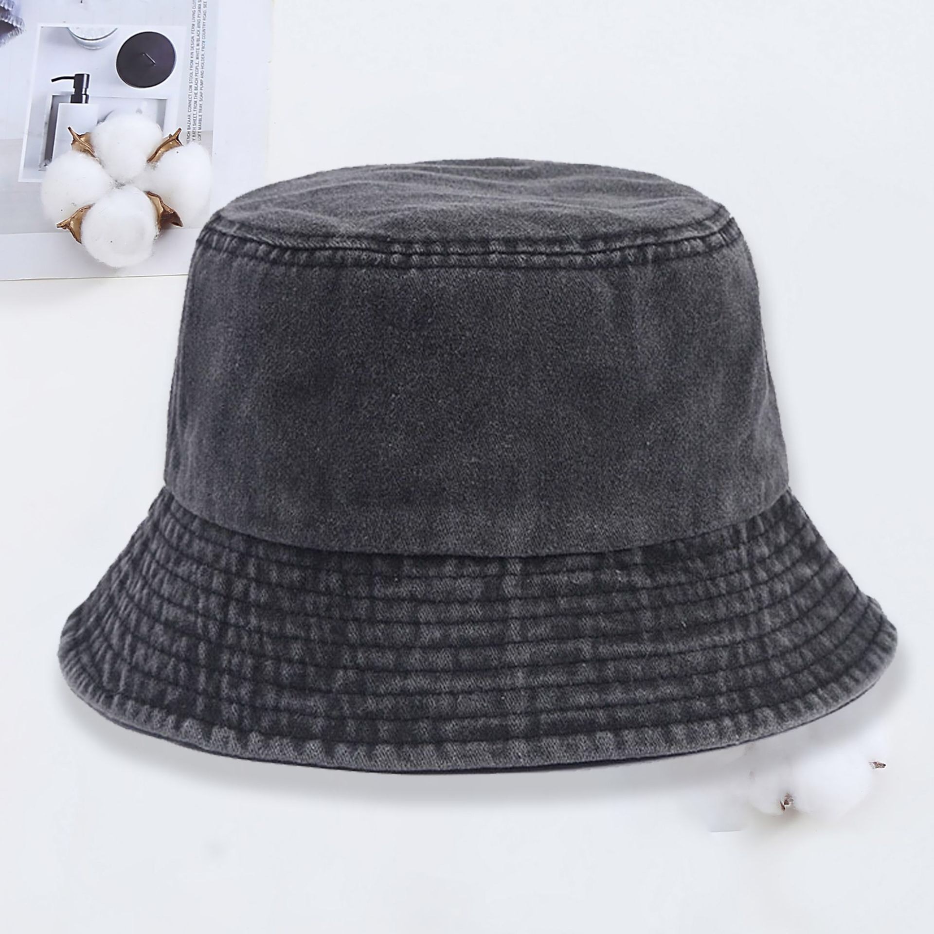 Chapeau Bob en Jean Personnali - Bucket Hat Cotton avis et prix