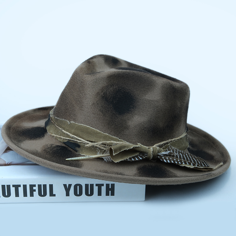 Chapeau melon à large bord en  - Fedora Hat Wool avis et prix