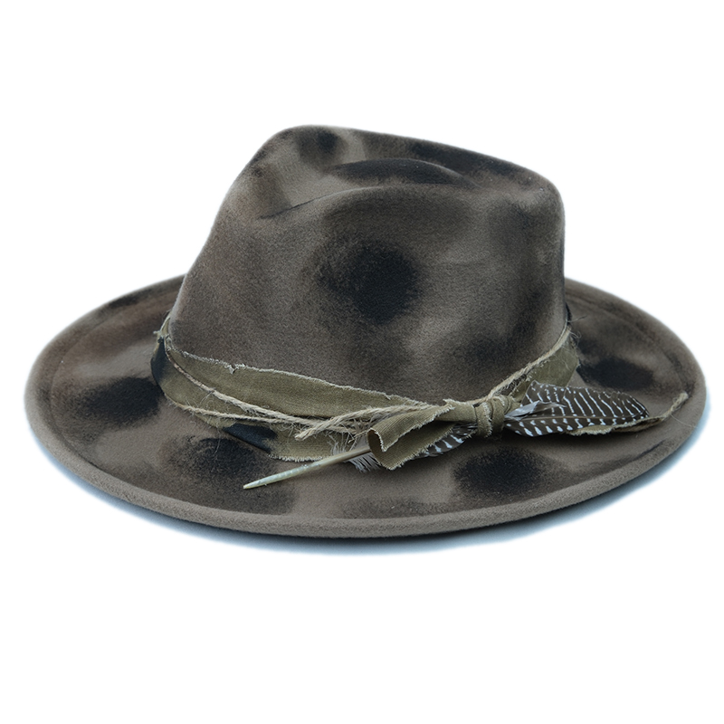 Chapeau melon à large bord en  - Fedora Hat Wool avis et prix