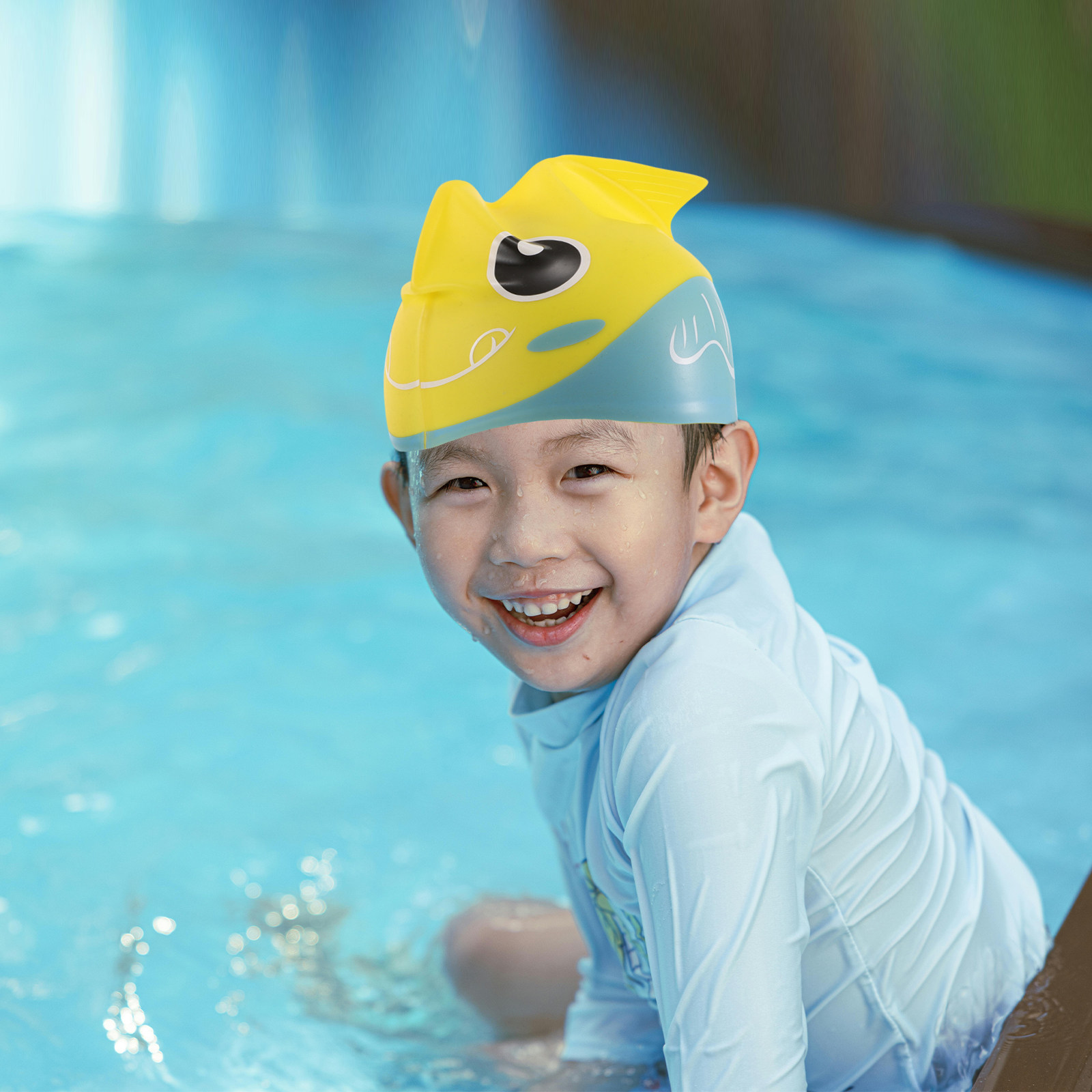 Bonnet de bain en silicone ave - Swim Hat Silicone avis et prix