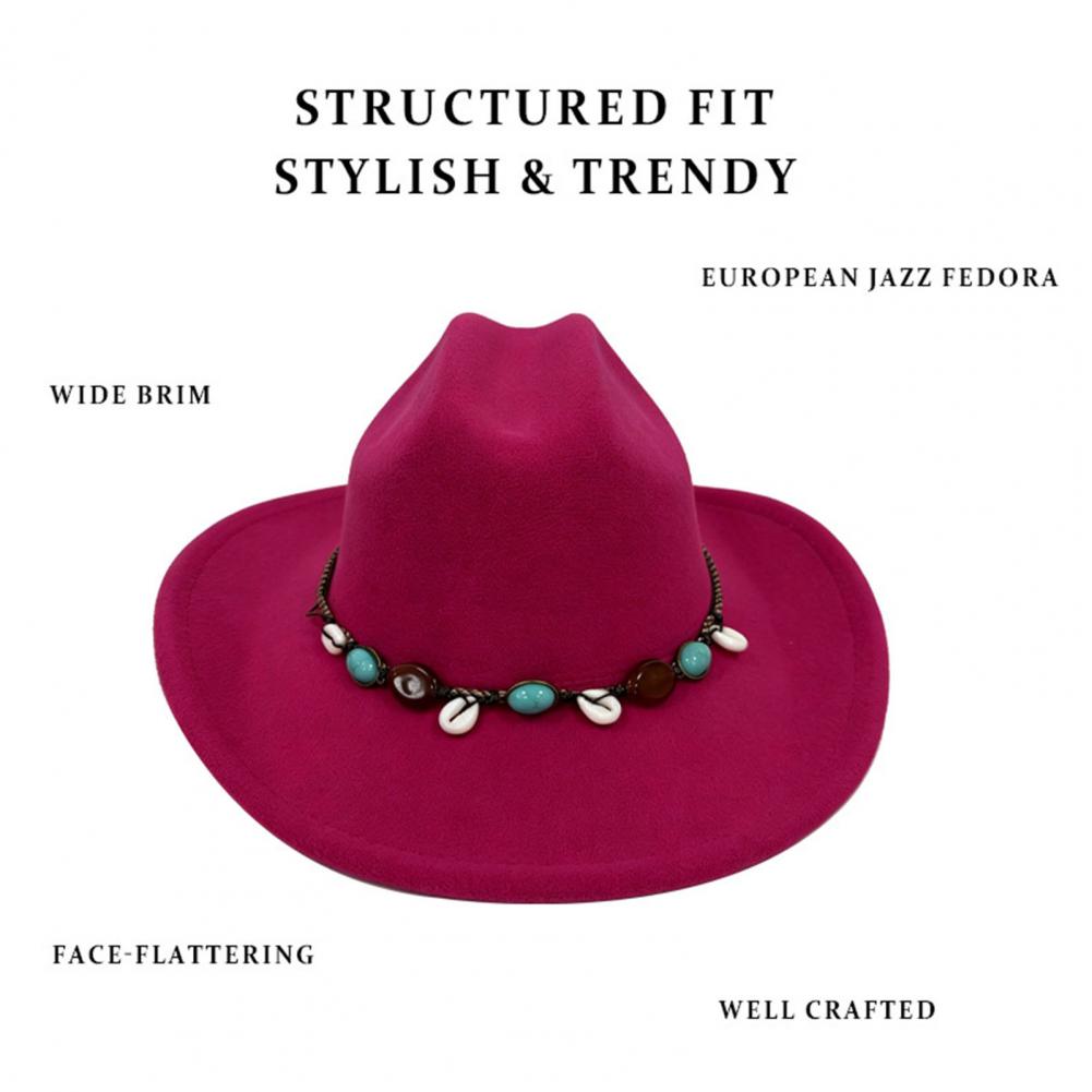 Chapeau en feutre à larges bor - Fedora Hat Wool avis et prix