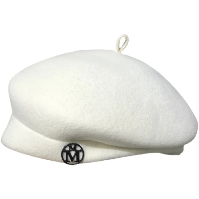 Béret en laine blanche pour fe - Beret French Wool avis et prix