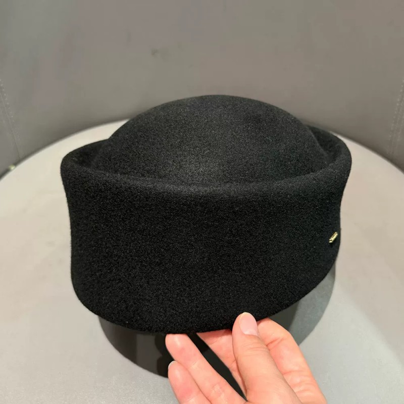 Grand chapeau en feutre de lai - Beret French Wool avis et prix