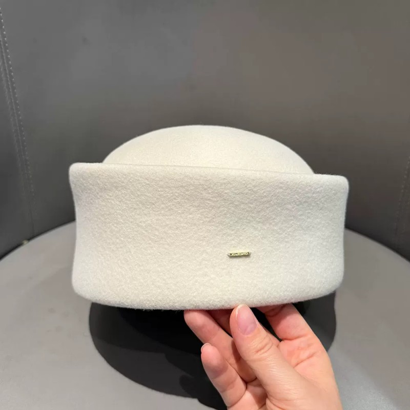 Grand chapeau en feutre de lai - Beret French Wool avis et prix
